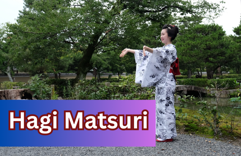 Hagi Matsuri at Nashinoki Shrine