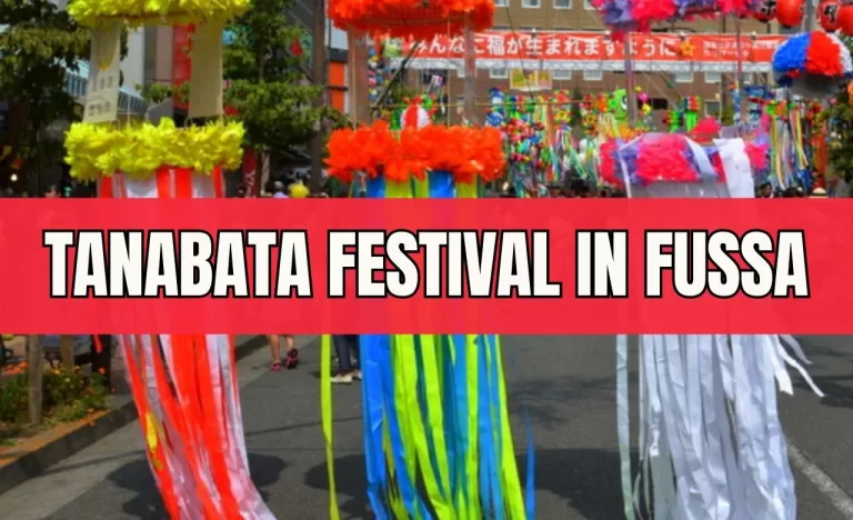 Tanabata Festival in Fussa in Tokyo