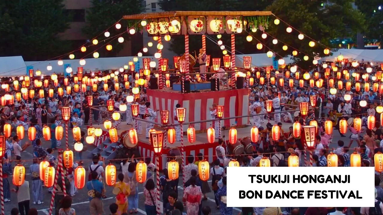 Tsukiji Honganji Bon Dance Festival A Blend of Tradition and Culinary