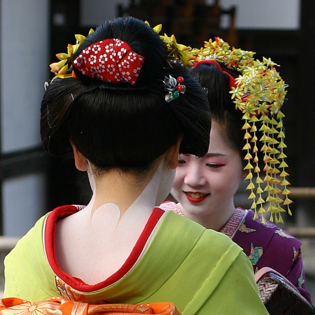 Geisha hairstyle
