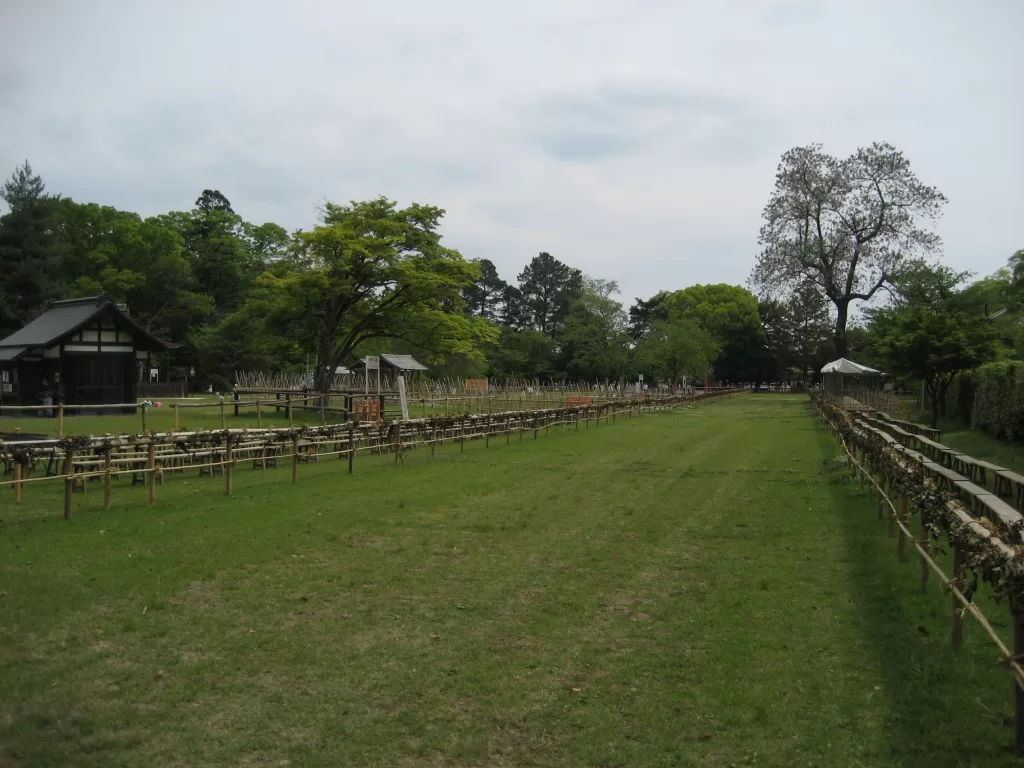 Kamigamo Shrine horse track