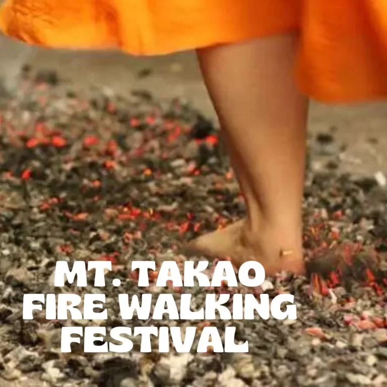 Mt. Takao Fire Walking Festival