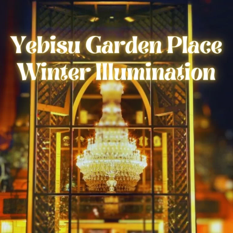 Yebisu Garden Place Winter Illumination in Tokyo