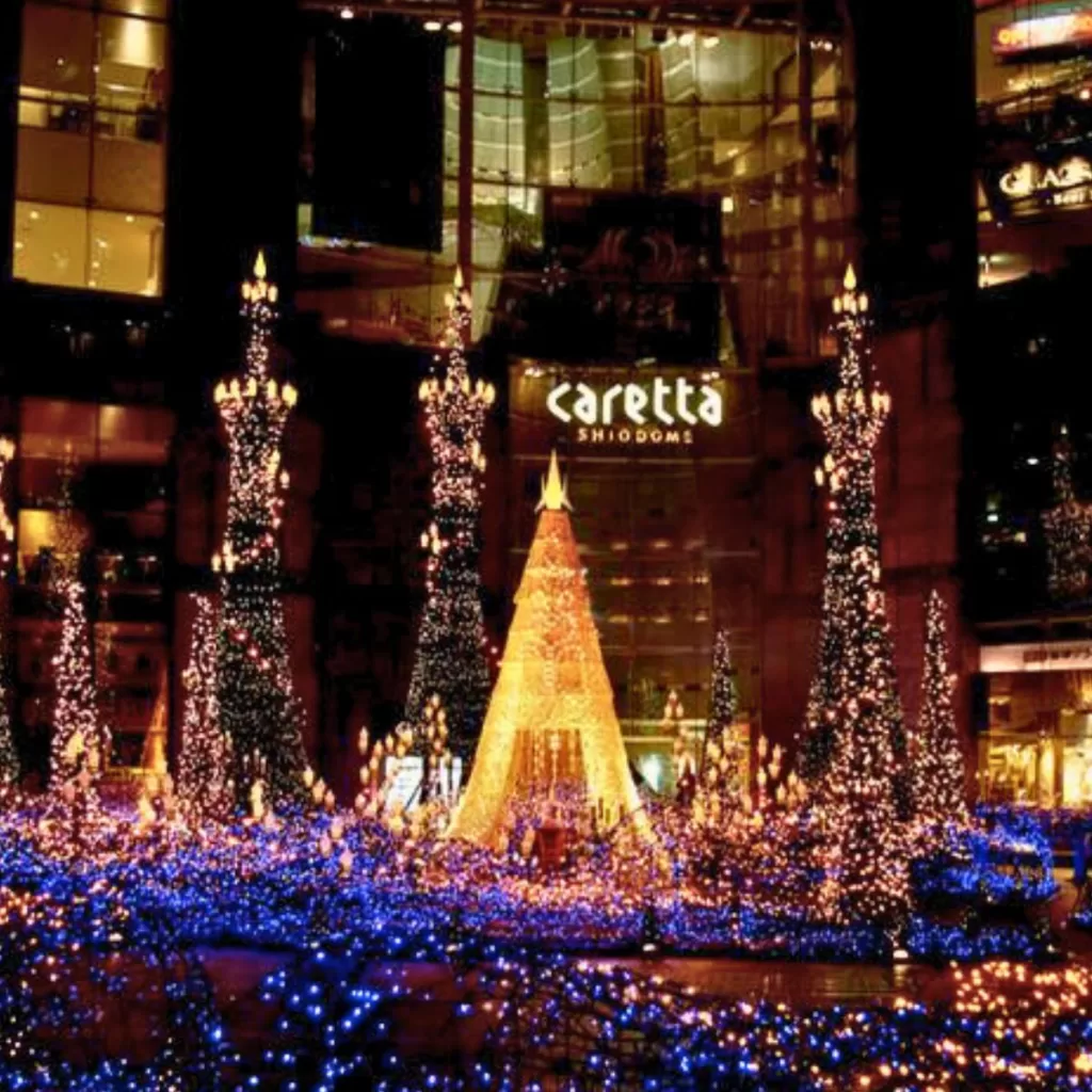 Caretta Shiodome Winter Illumination