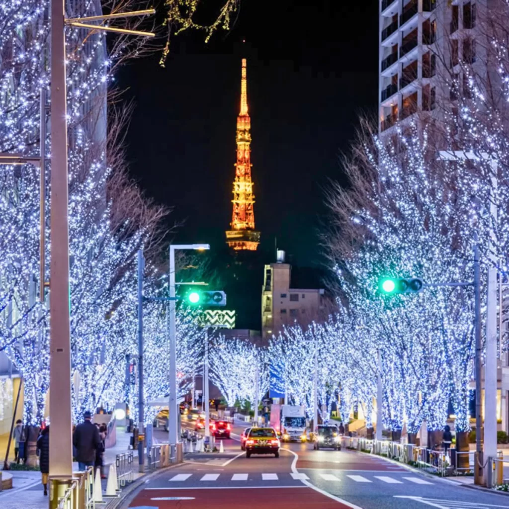 Enchanting Illuminations at Roppongi Hills