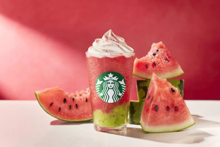 🥤 Starbucks Japan Launches Juicy New GABURI Watermelon Frappuccino for a Limited Time 🍉