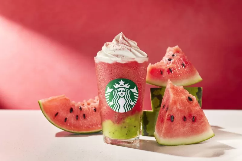 GABURI Watermelon Frappuccino at Starbucks Japan2