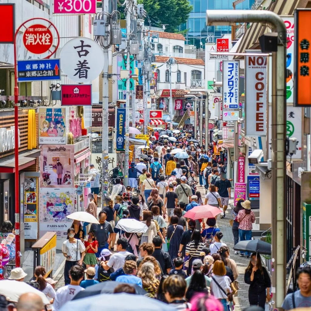 Takeshita Street in Harajuku