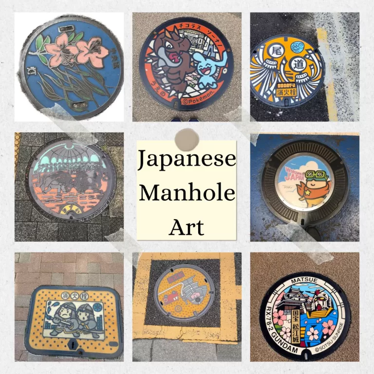 Why Japan is Obsessed with Manhole Cover Designs