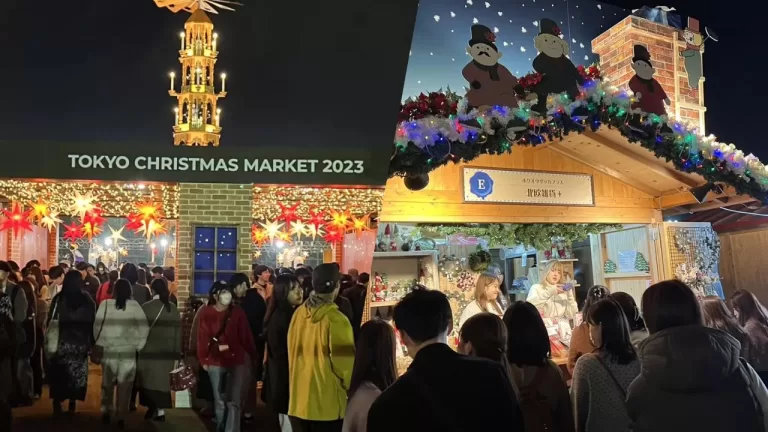 Massive Christmas Market Opens at Meiji Shrine Outer Garden