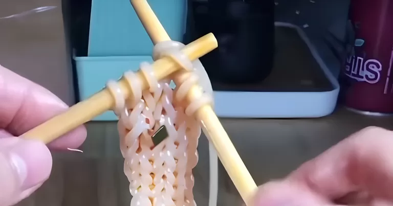 Noodle Scarf: Woman’s Wacky Knitting Video Goes Viral