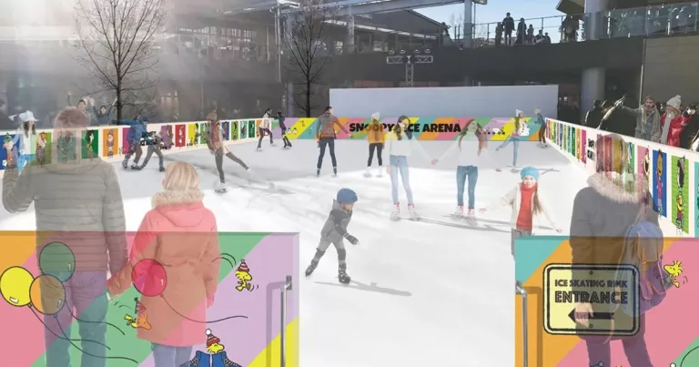 Snoopy-Themed Ice Skating Rink to Open in Tokyo for Christmas Season