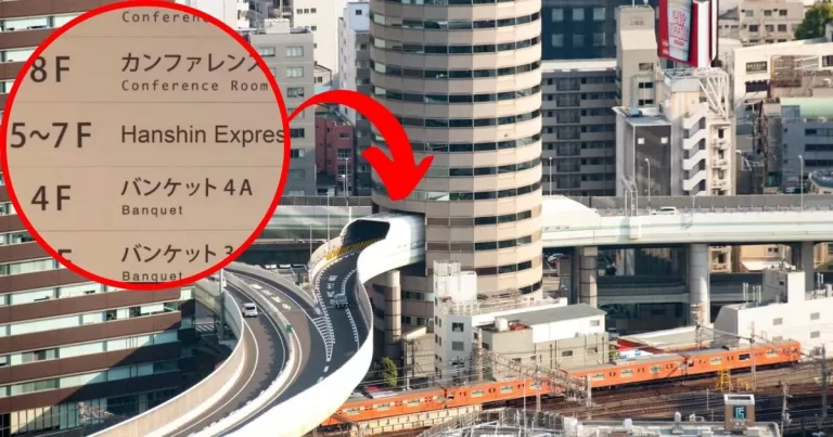 How a Highway Came to Run Through Gate Tower Building in Osaka