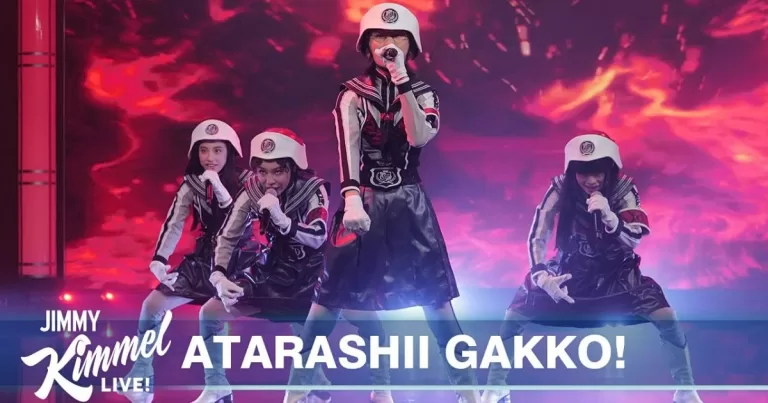 Japanese Girl Group ATARASHII GAKKO!’s Performed on Jimmy Kimmel Live