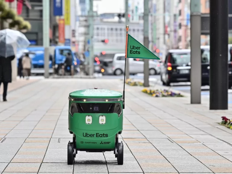 Uber Eats Launches Self-Driving Robot Delivery Service in Tokyo