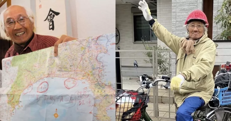 89-Year-Old Japanese Man Cycles 600 Kilometers to Visit Son in Tokyo