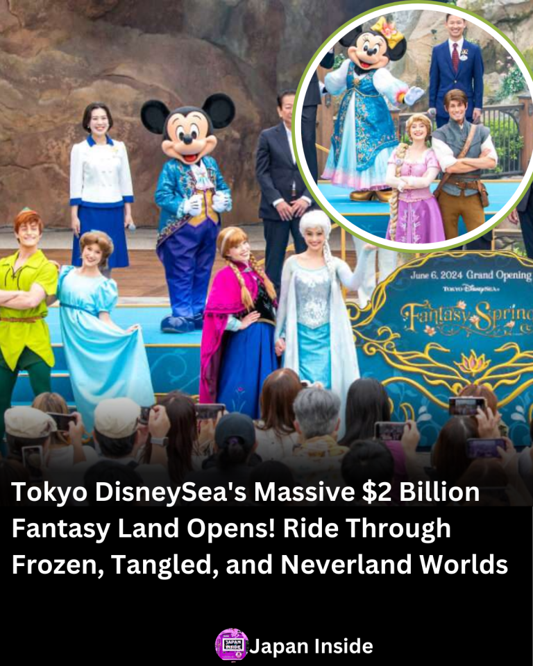 $2 Billion Fantasy Springs Area Opens at Tokyo Disney Resort