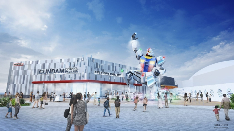 Giant Yokohama Gundam Robot Relocating to Osaka Expo 2025