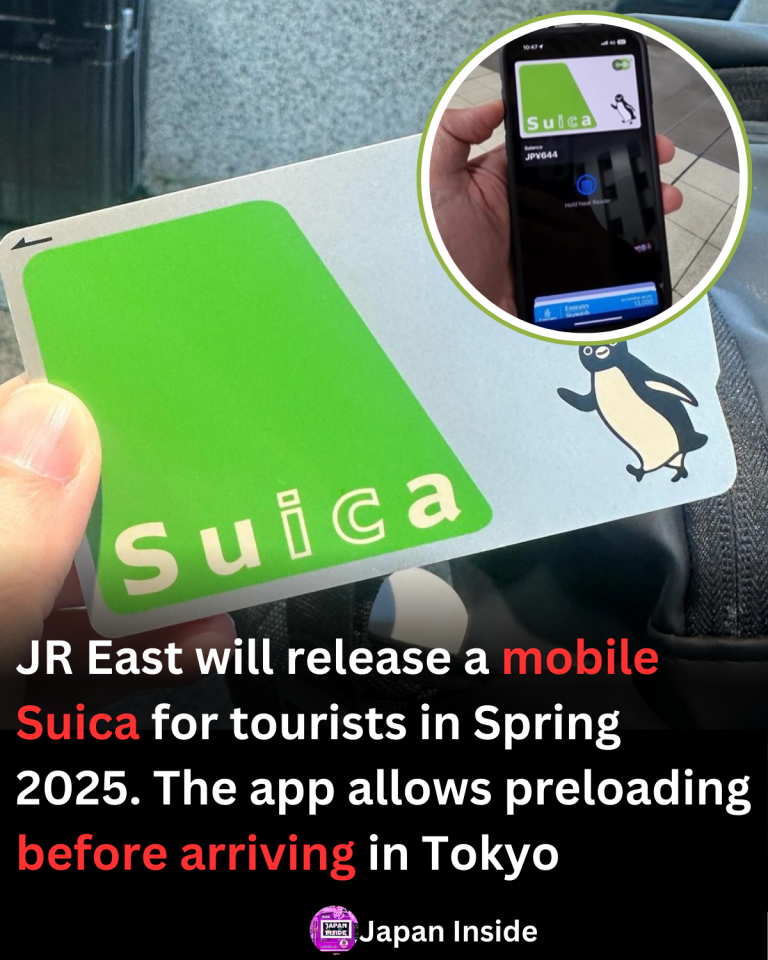 JR East to Launch Mobile Suica App for International Visitors