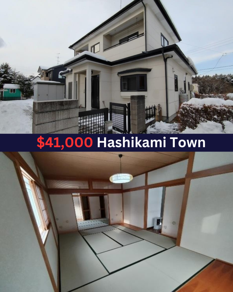 Spacious 5K Countryside Home For Just $41,000 in Hashikami