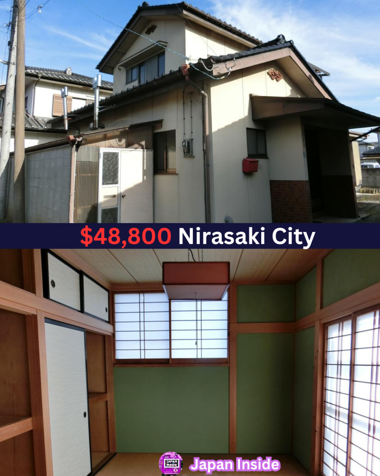 Spacious Convenient Home for Only $48,800, in Nirasaki City