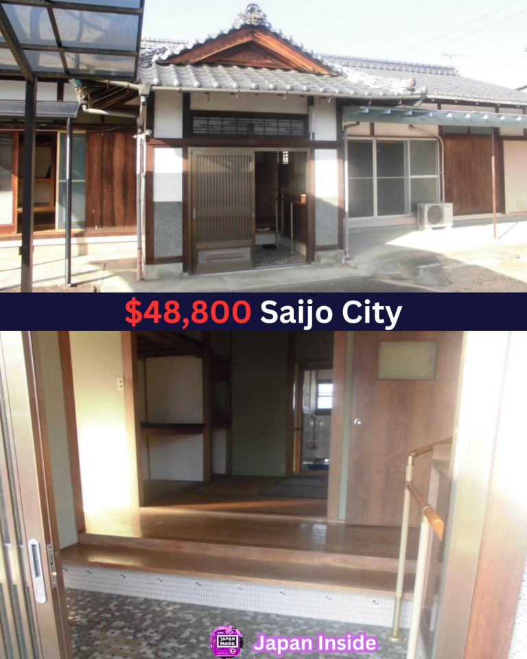 Spacious Vintage Home in Saijo, $48,800 Only
