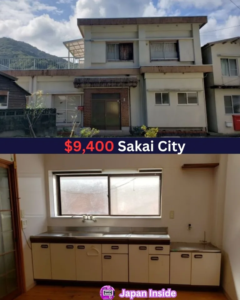 Scenic Coastal 5K Home, $9,375, Saiki City