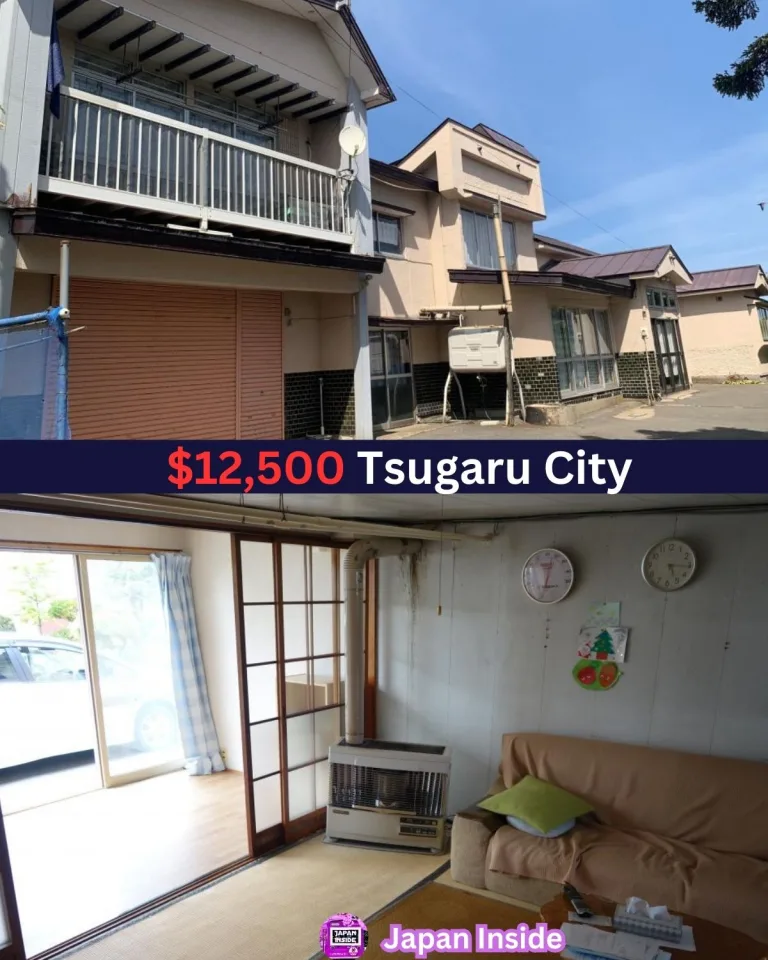 Spacious 12-Room Japanese Home, $12,500, Tsugaru City