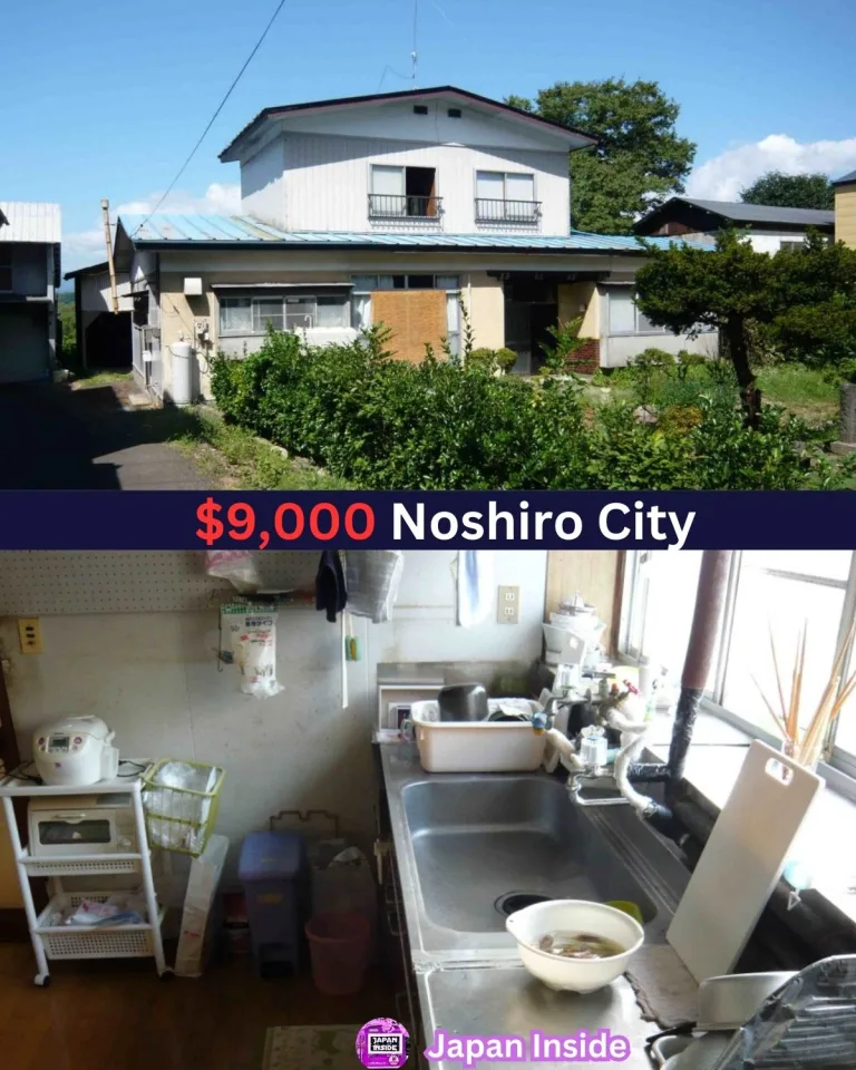 Spacious 6-Room Rural House, $9,063, Noshiro City