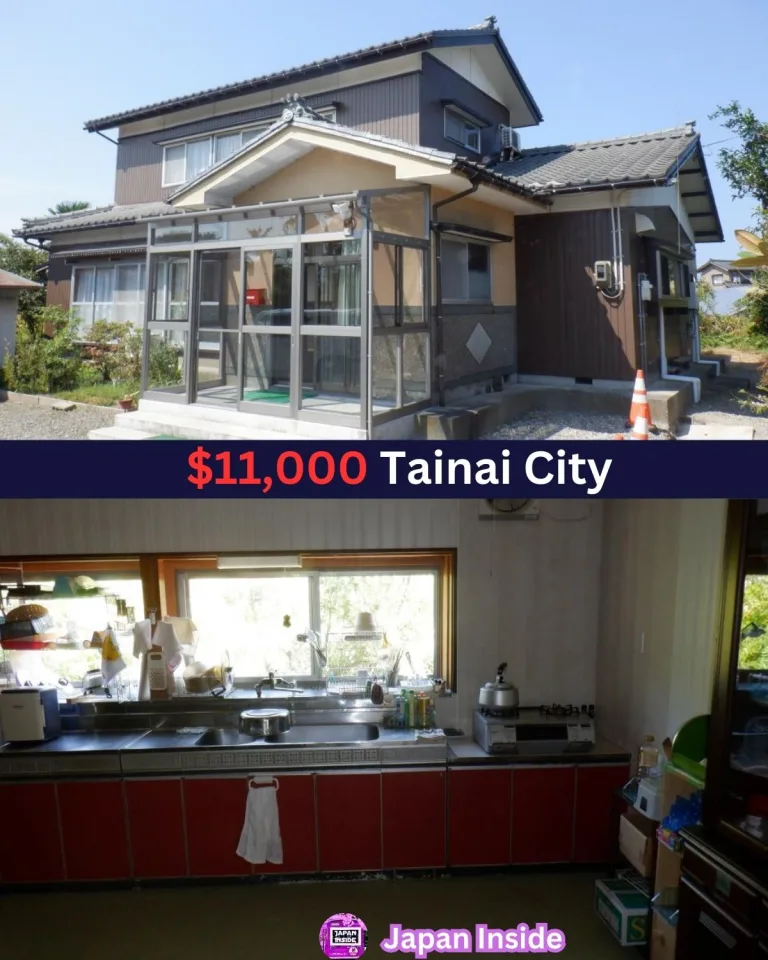 Spacious Rural Japanese Home, $11,000, Tainai City