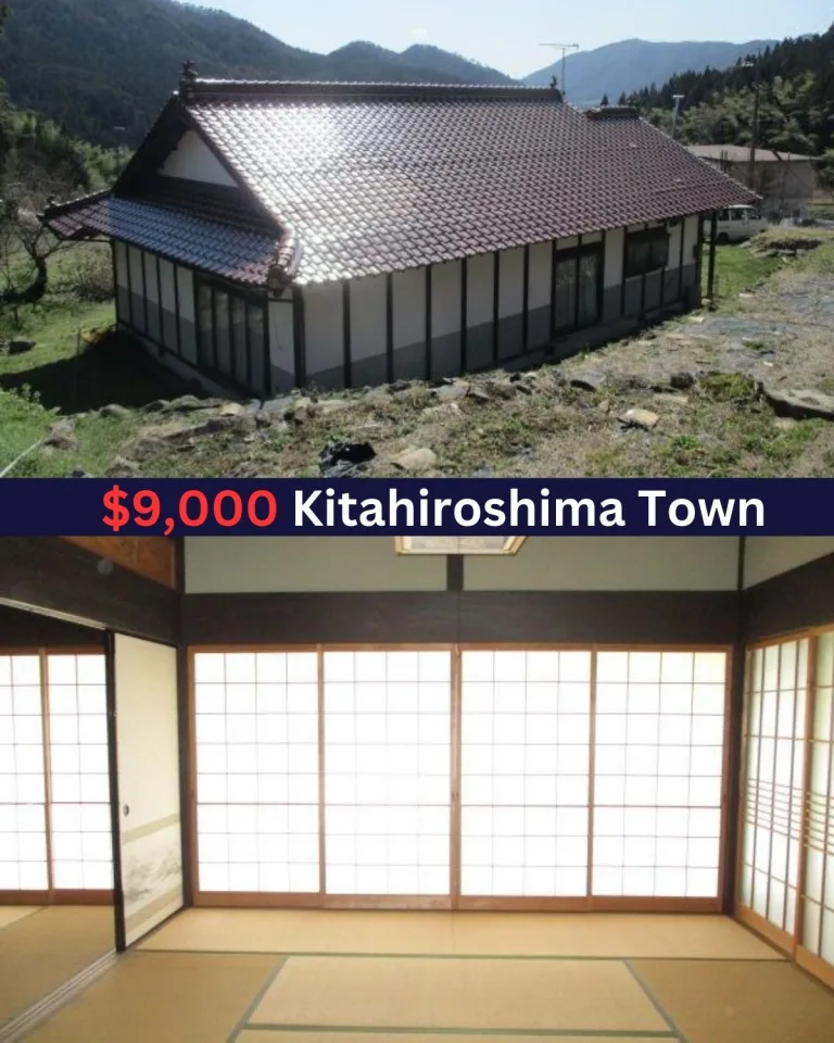 Spacious Rural Japanese Home, $9,375, Kitahiroshima