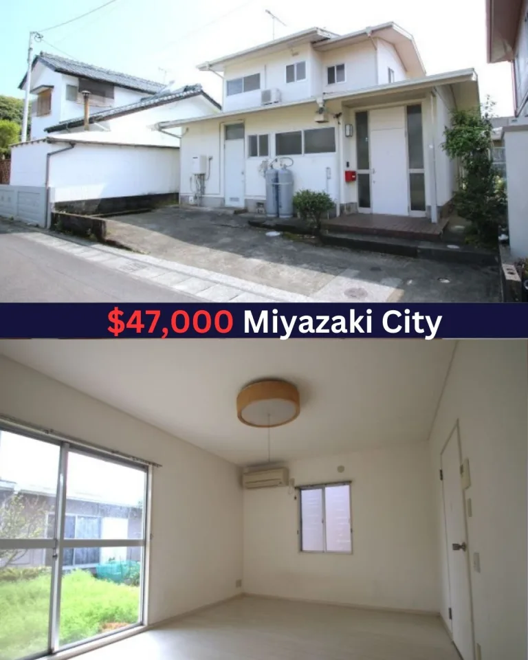 Sturdy Steel-Frame 4DK House: $47,000 in Miyazaki City