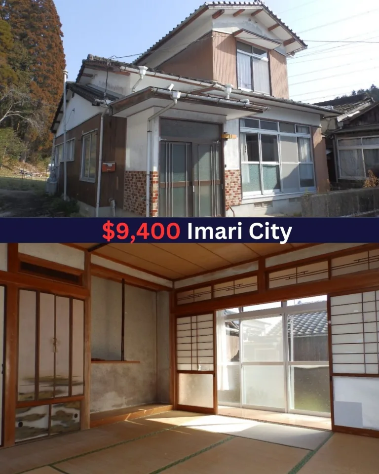 Traditional 5DK Countryside Home, $9,375, Imari City