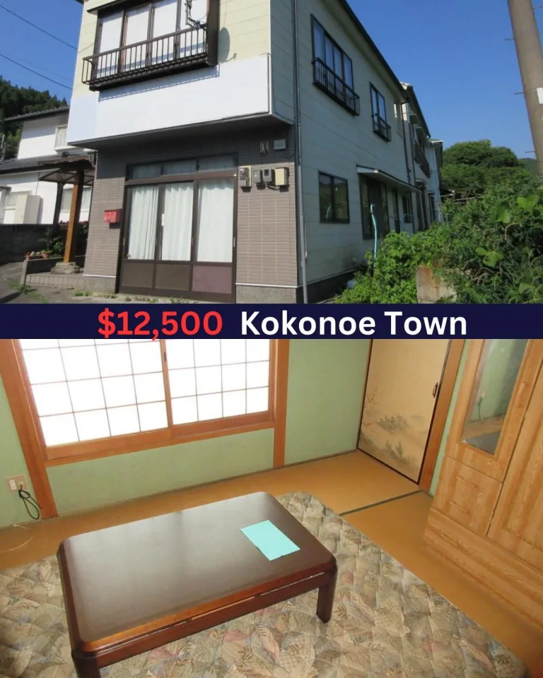 Affordable 5K Wooden Home: $12,500 in Kokonoe Town