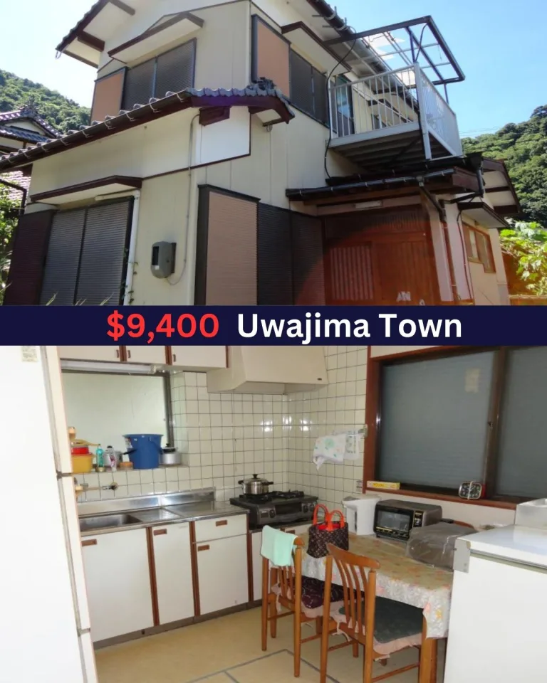 Cozy 3DK Seaside Home, $9,375, Uwajima Town