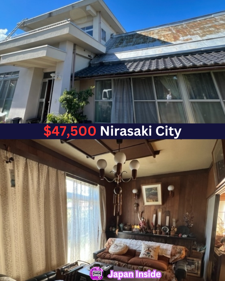 Spacious Mountain-View Home in Nirasaki for just $47,500