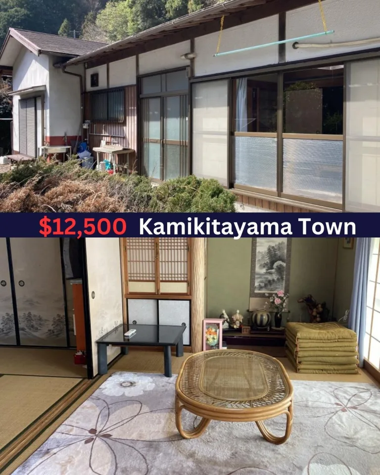 Scenic 3DK Mountain Home, $12,500, Kamikitayama Village