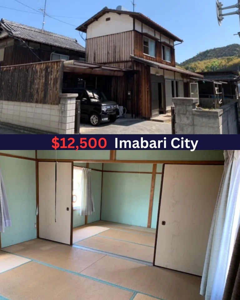 Spacious 6DK Countryside Home, $12,500, Imabari City