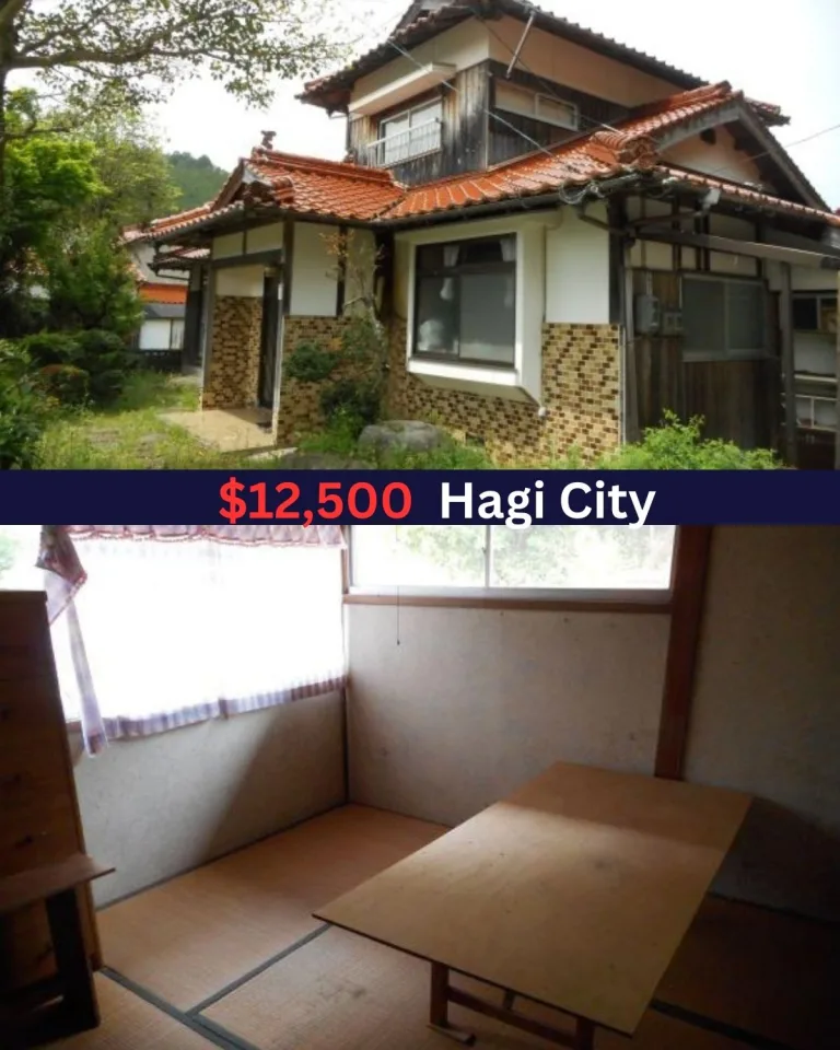 Spacious 7SDK Rural Home, $12,500, Hagi City