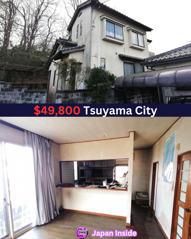 Spacious Two-Story Family Home in Tsuyama, $49,800 Only