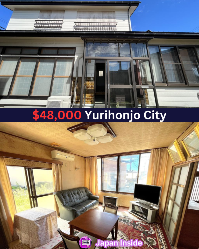 Cozy Seaside Family Home in Yurihonjo, $48,000 Only