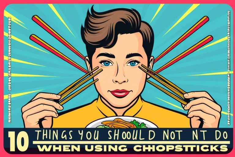 10 Things You Should Not Do When Using Chopsticks In