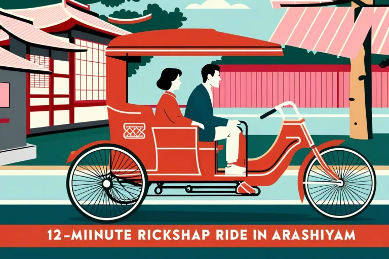 12-Minute Rickshaw Ride in Arashiyama Kyoto Experience Guide Blog