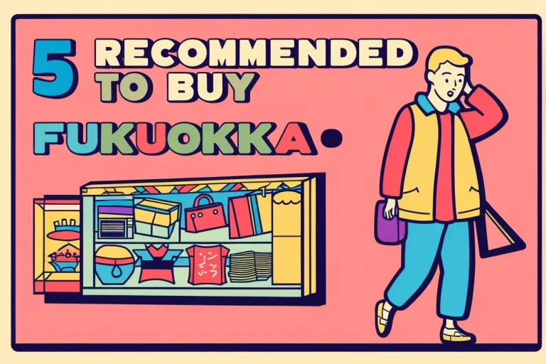 5 Recommended Souvenirs to Buy in Fukuoka