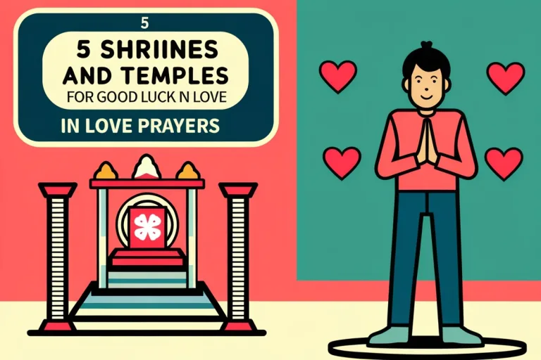 5 Shrines and Temples for Good Luck in Love Prayers