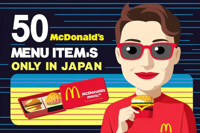 50 McDonalds Menu Items Only in Japan