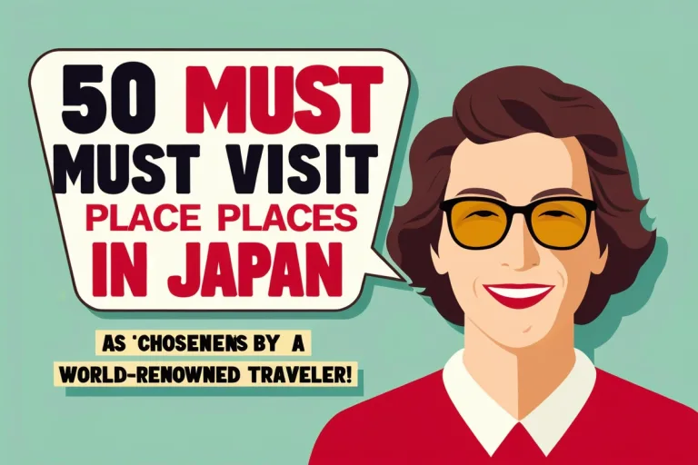 50 Must Visit Places in Japan as Chosen by a World-Renowned Traveler