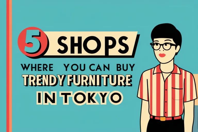 5ShopsWhereYouCanBuyTrendyFurnitureInTokyo