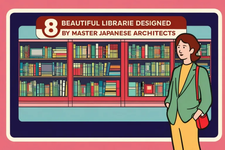 8 Beautiful Libraries Designed by Master Japanese Architects