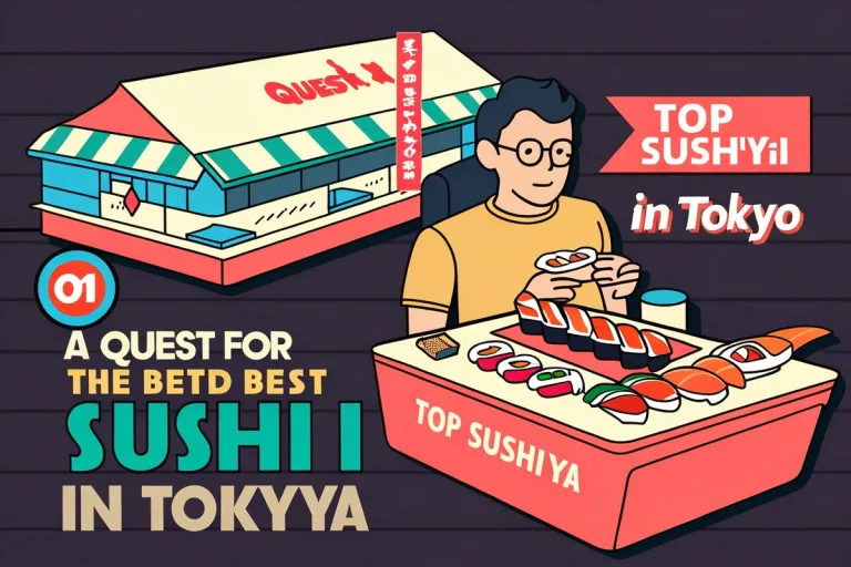 A Quest for the Best Sushi in Tokyo Top Sushiya